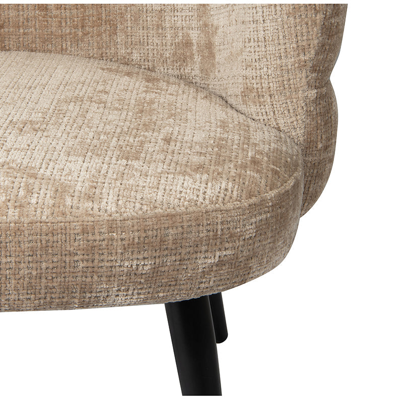 Eleganter Lounge Chair | Runde, Weich Gepolsterte Form für Höchsten Komfort | Stilvolles Creme Design für Modernes Wohnen 7