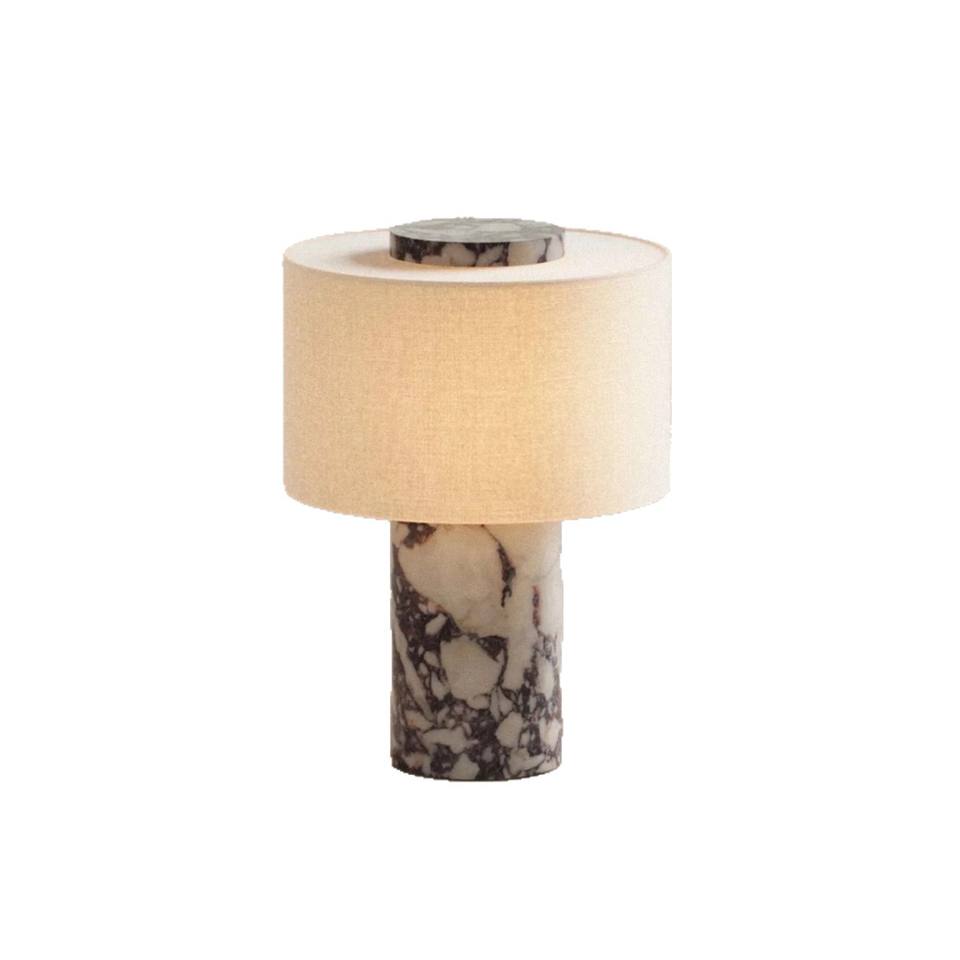 Luna Marmor Tischlampe - Touch-Dimmer