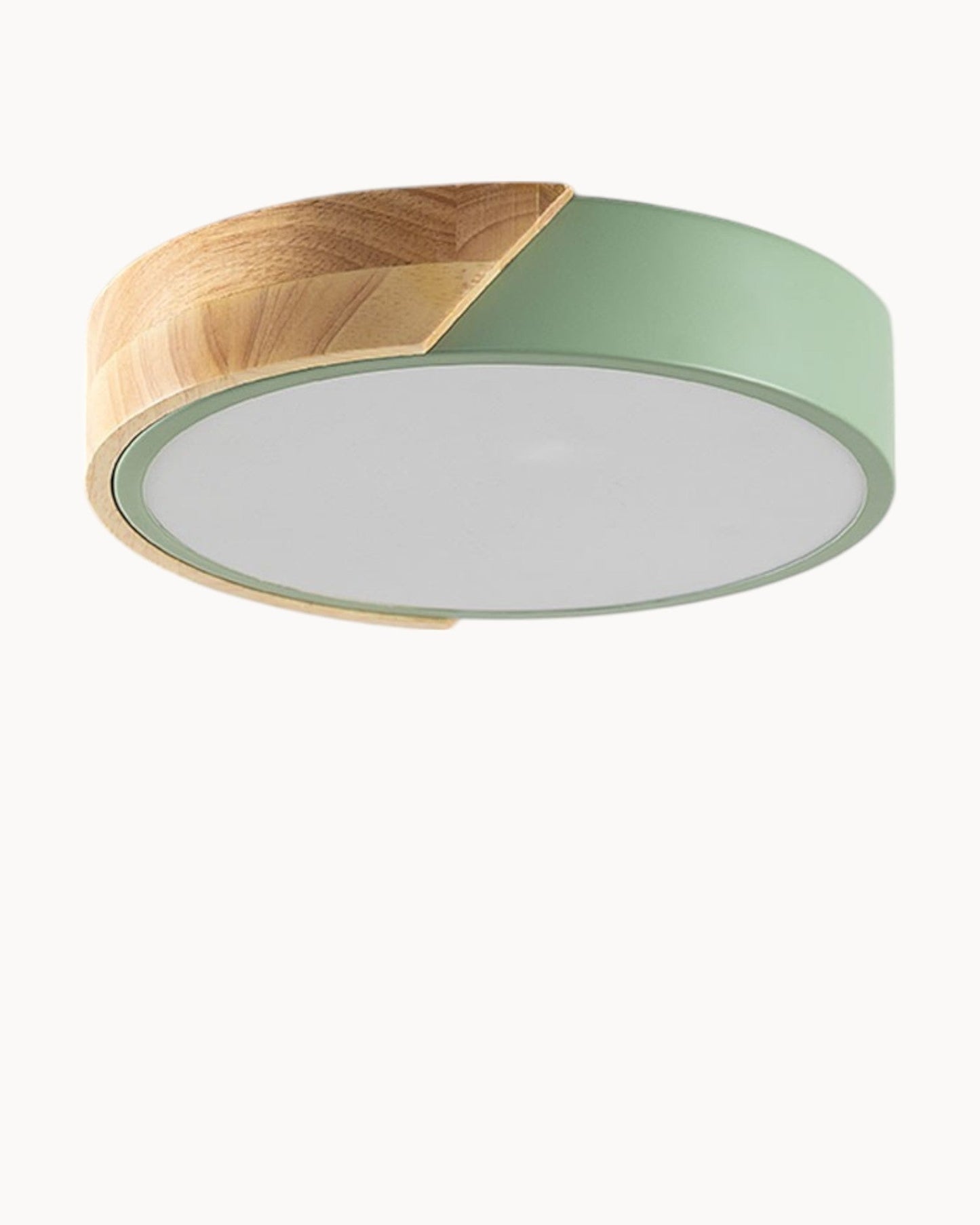 Lumin Wood | LED-Deckenleuchte mit einstellbarem CCT Licht | Modernes Design für stilvolle Beleuchtung 8