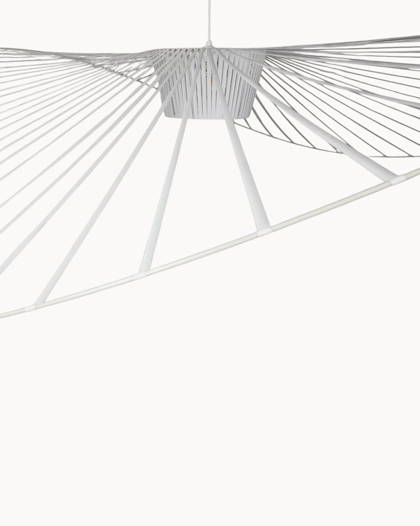 Moderne LED Pendelleuchte mit Stoffschirm | Skulpturales Design für Elegante Beleuchtung 7