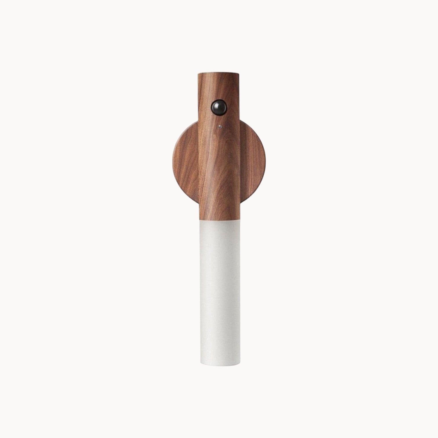 Bewegungsmelder Lampe | LED Lampe mit Warmweißem Licht & USB-Akku | Elegantes Holzdesign für Gemütlichkeit und Komfort 1