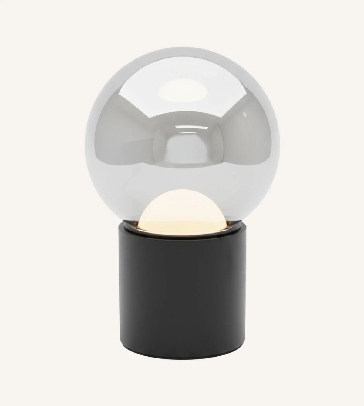Cosmo LED Tischleuchte Glas, kabellos dimmbar – Ansicht 8