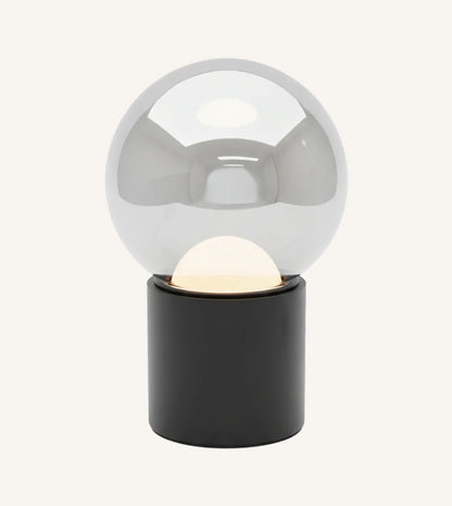 Cosmo LED Tischleuchte Glas, kabellos dimmbar – Ansicht 8