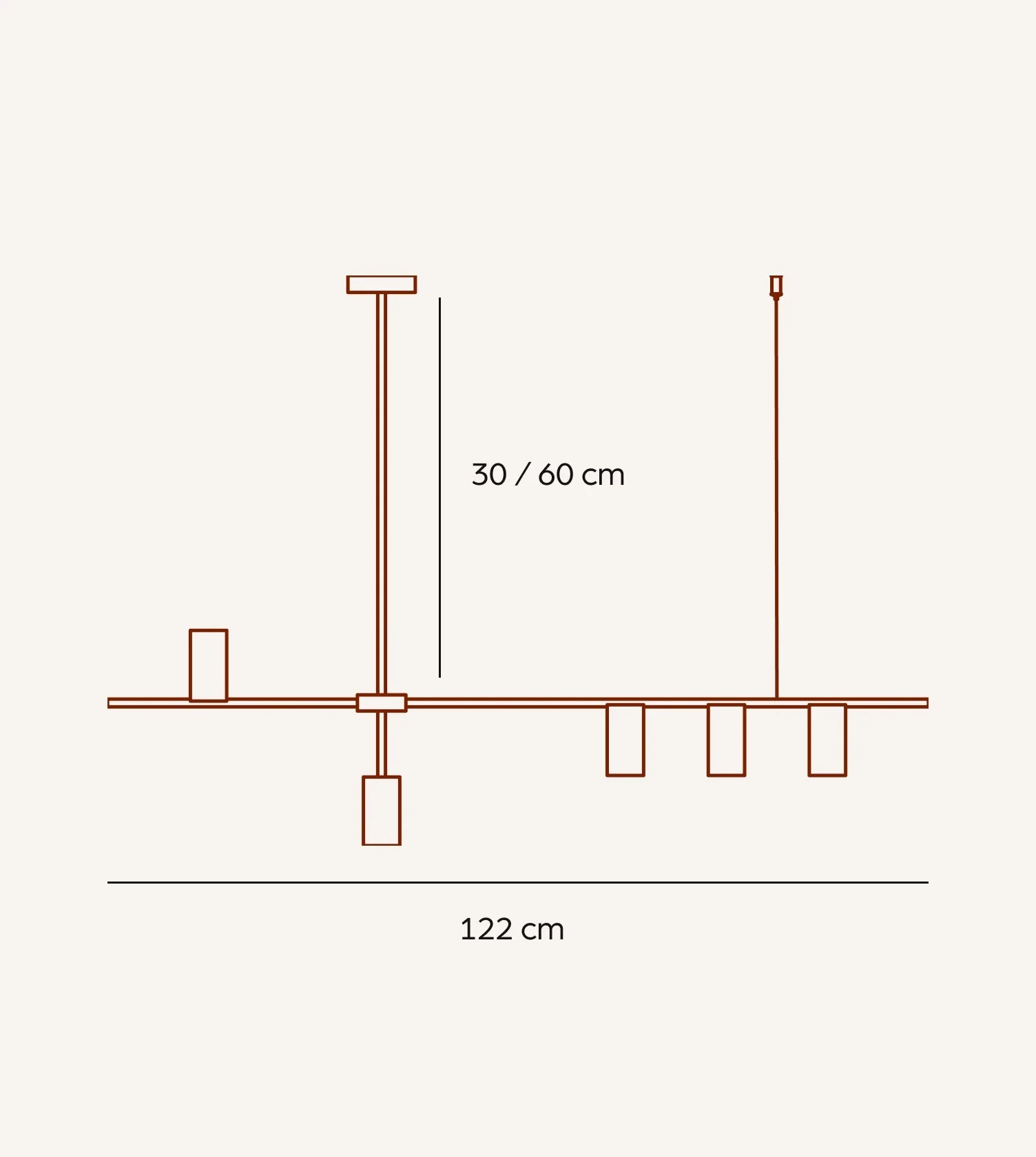 Designer Deckenleuchte Schwarz mit Asymmetrischer Lichtverteilung | Modernes Design für Stilvolles Wohnzimmer 1