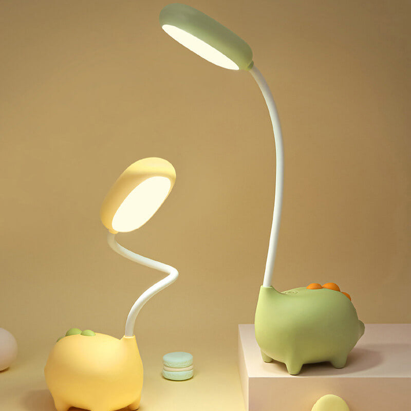DinoGlow | LED Schreibtischlampe für Kinder mit Touch-Steuerung | Augenschonendes Licht für Lernen und Spielen 3