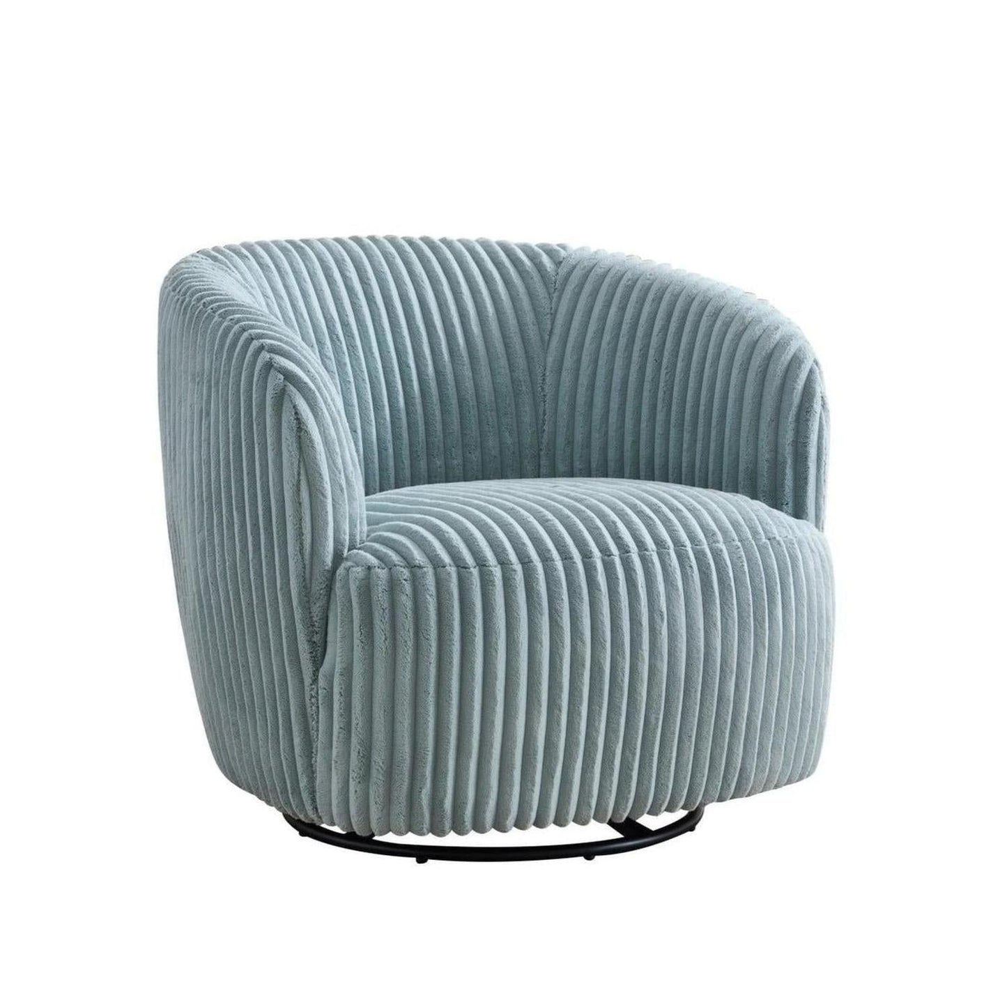 Drehbarer Loungesessel Modern mit Hochwertigem Kord-Stoff | Stilvolles Design für Komfort im Wohnzimmer 0