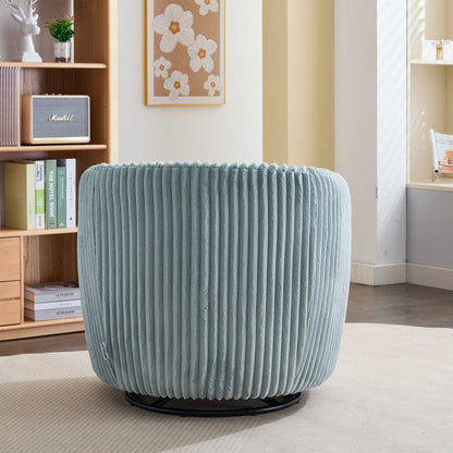 Drehbarer Loungesessel Modern mit Hochwertigem Kord-Stoff | Stilvolles Design für Komfort im Wohnzimmer 6