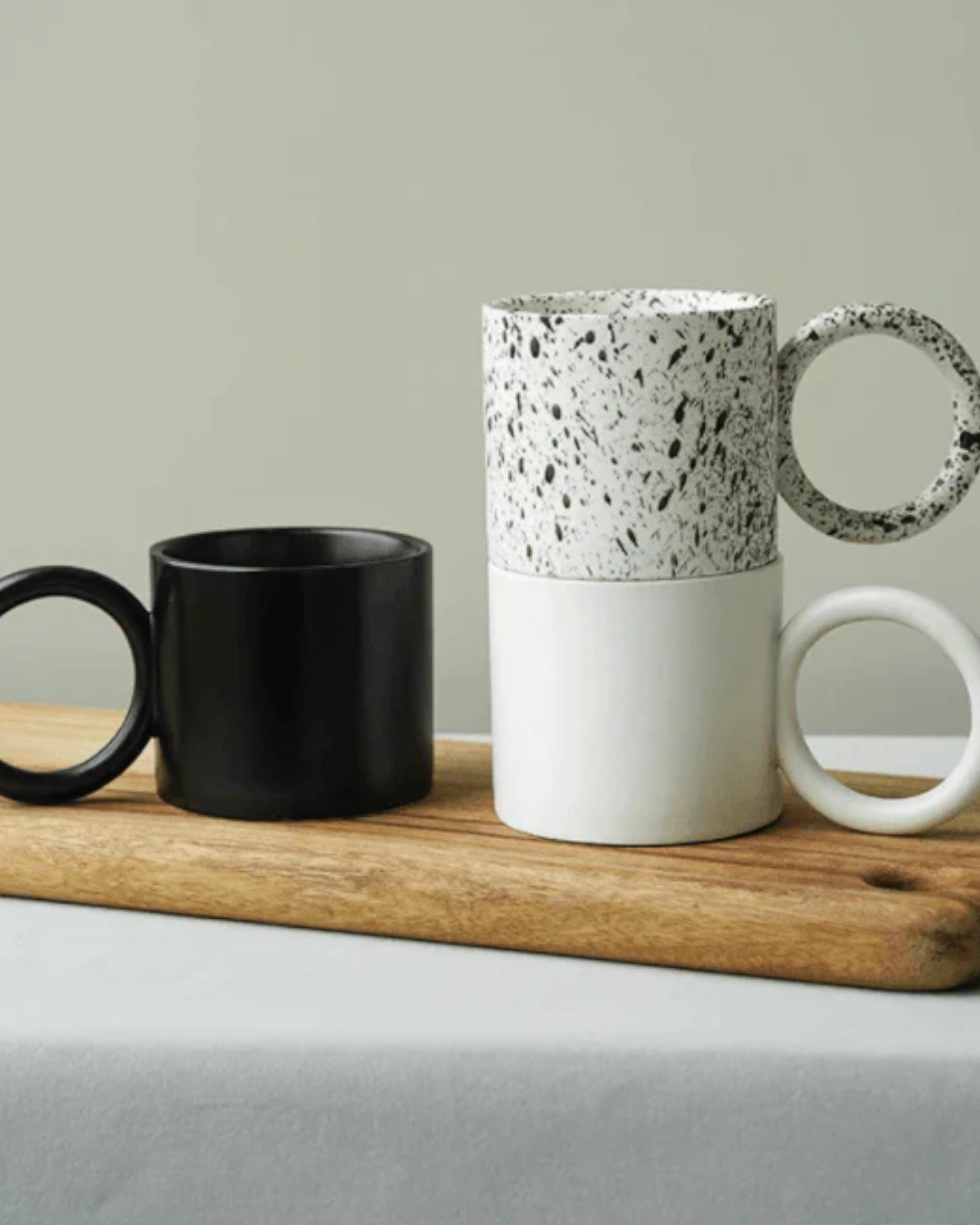Elegante Kaffeetasse | Ergonomischer Griff & Minimalistisches Design | 320 ml für Stilvollen Kaffeegenuss 3