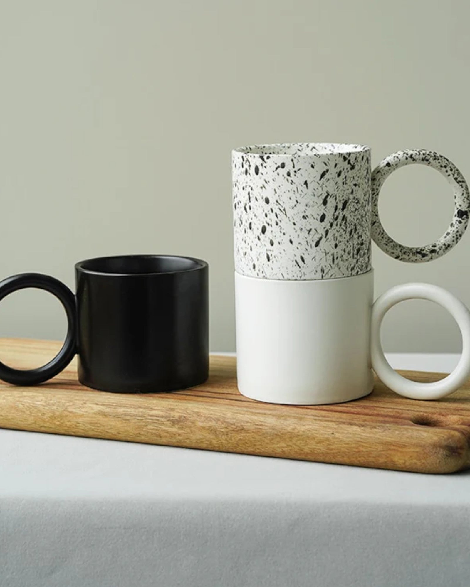 Elegante Kaffeetasse | Ergonomischer Griff & Minimalistisches Design | 320 ml für Stilvollen Kaffeegenuss 7