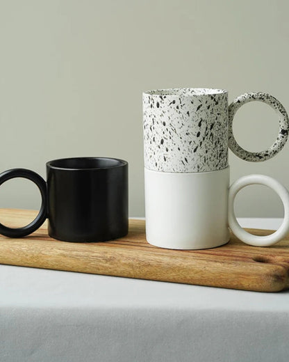 Elegante Kaffeetasse | Ergonomischer Griff & Minimalistisches Design | 320 ml für Stilvollen Kaffeegenuss 7