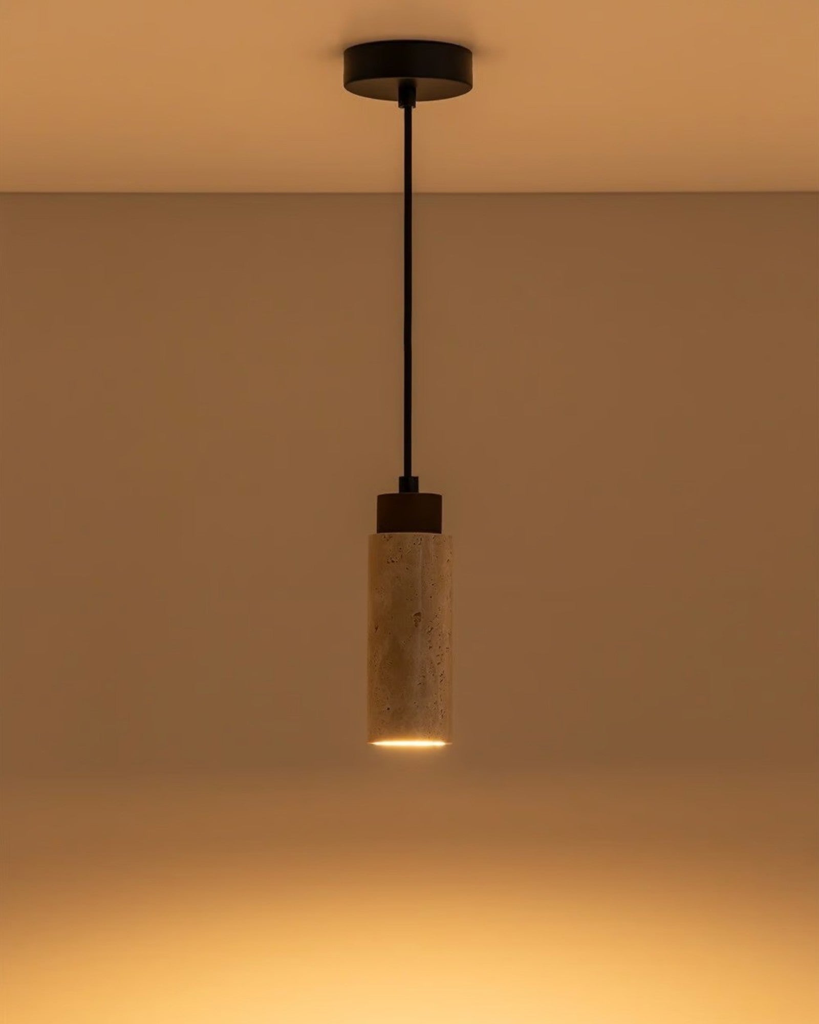 Elegante Pendelleuchte Holz mit Höhenverstellbarem Kabel | Moderne Hängelampe für Esszimmer und Wohnräume 2