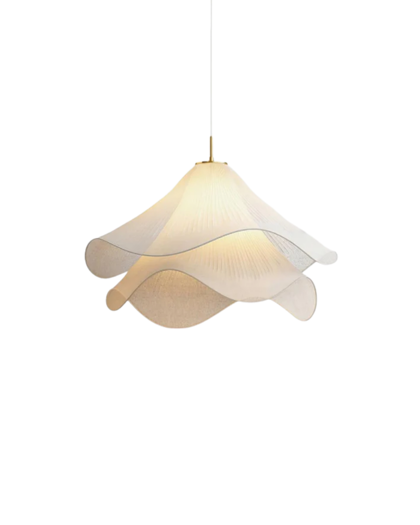 Elegante Pendelleuchte | Hängelampe mit Mehrschichtigem Design & Goldakzenten | Stilvolle Esszimmerlampe für Warme Atmosphäre 0