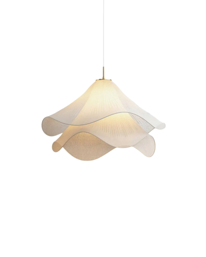Elegante Pendelleuchte | Hängelampe mit Mehrschichtigem Design & Goldakzenten | Stilvolle Esszimmerlampe für Warme Atmosphäre 0