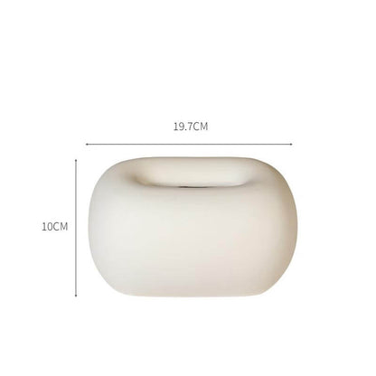 Elegante Taschentuchbox | Cremefarbene Keramik mit Einzigartigem Design | Stilvolle Deko für Ihr Zuhause 10