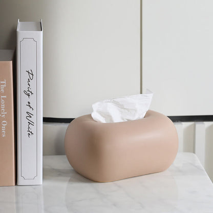 Elegante Taschentuchbox | Cremefarbene Keramik mit Einzigartigem Design | Stilvolle Deko für Ihr Zuhause 7