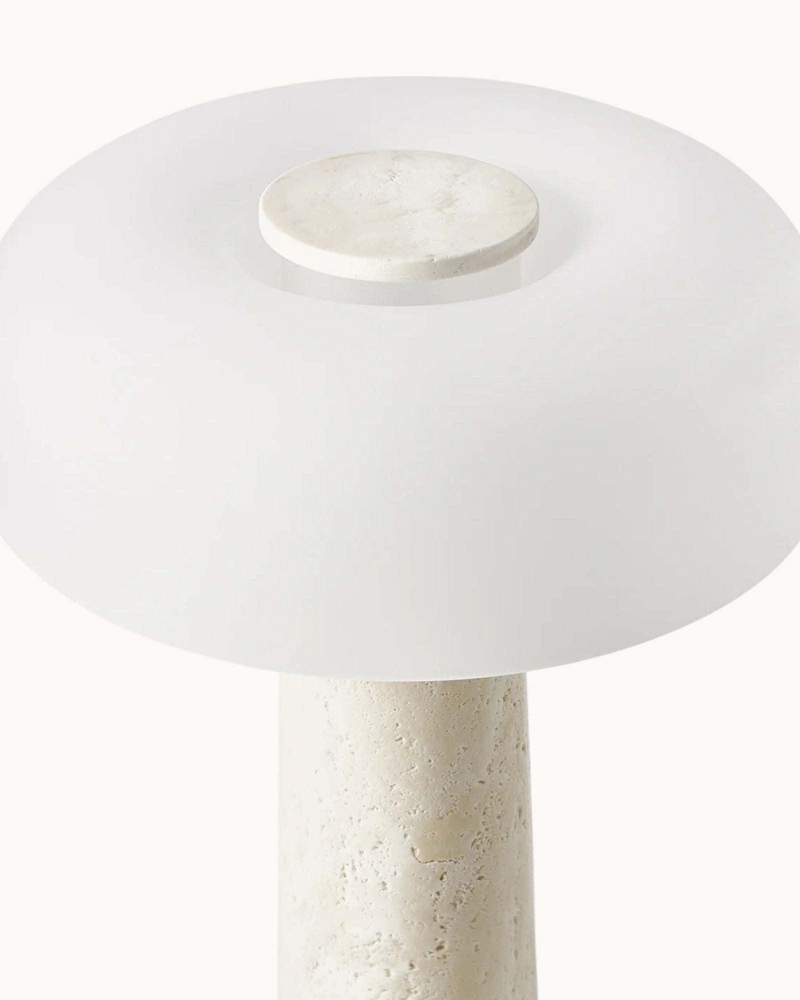 Elegante Tischlampe | Glas und Marmor mit Warmem Licht | Stilvolles Design für Gemütlichkeit 2
