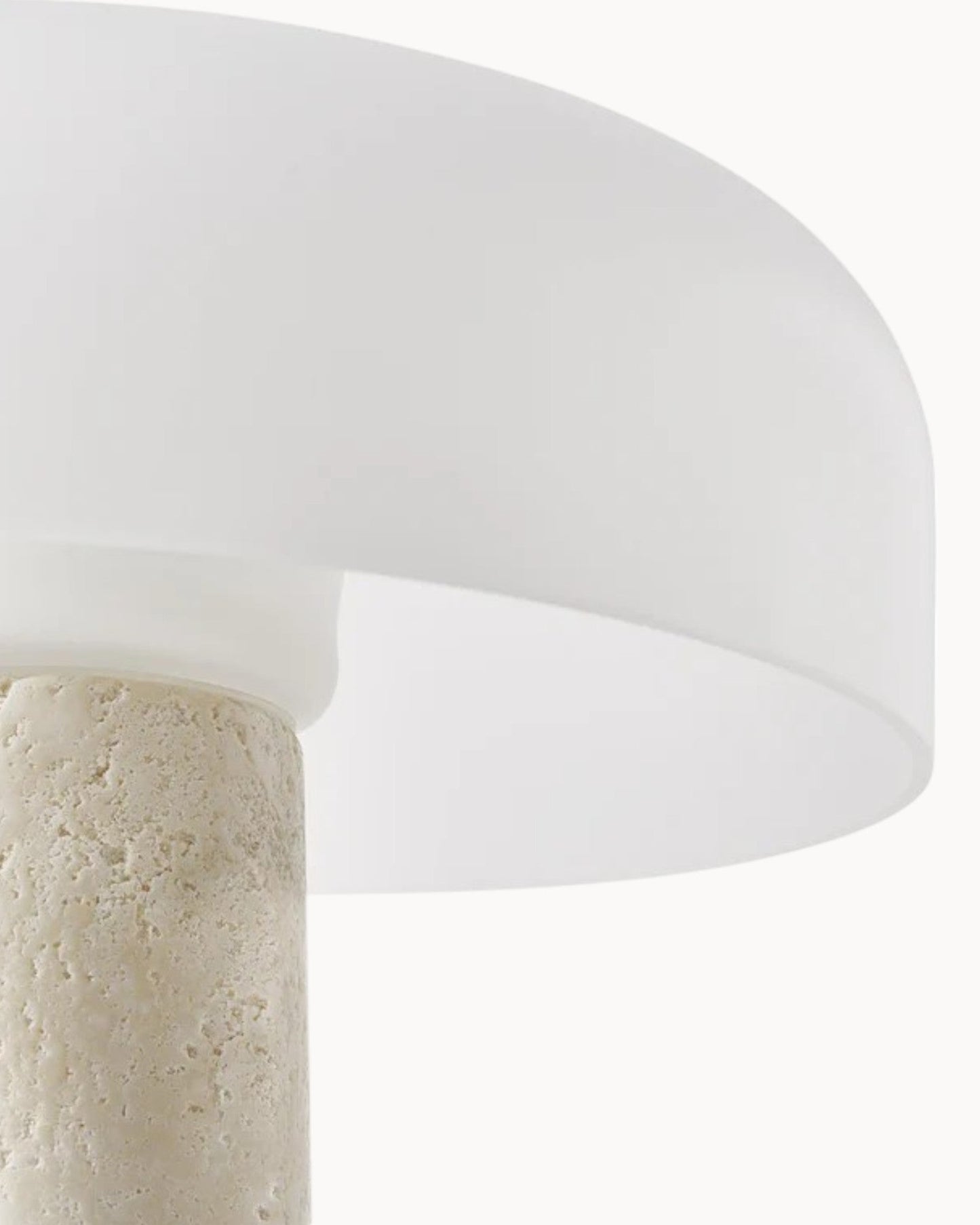 Elegante Tischlampe | Glas und Marmor mit Warmem Licht | Stilvolles Design für Gemütlichkeit 4