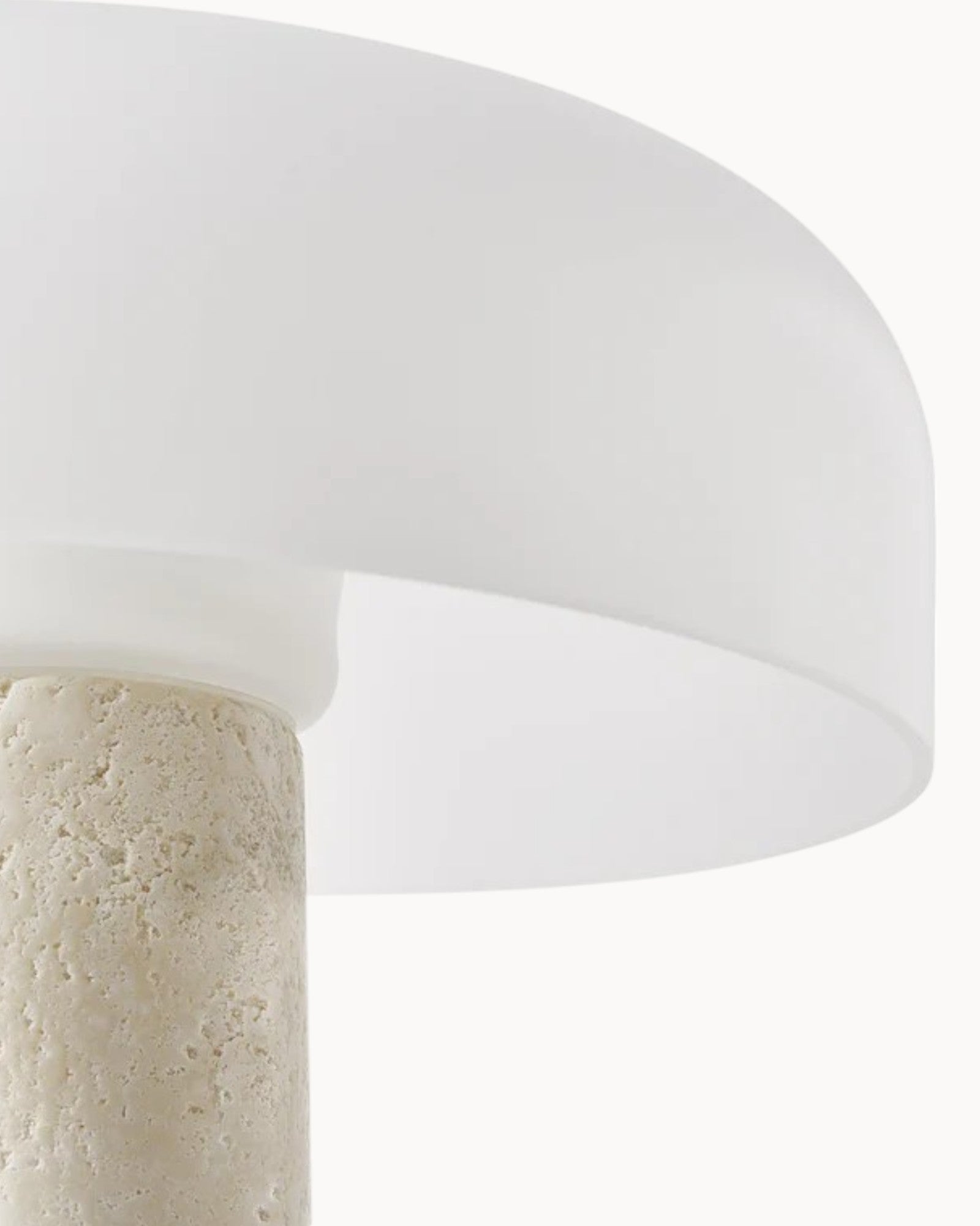 Elegante Tischlampe | Glas und Marmor mit Warmem Licht | Stilvolles Design für Gemütlichkeit 4