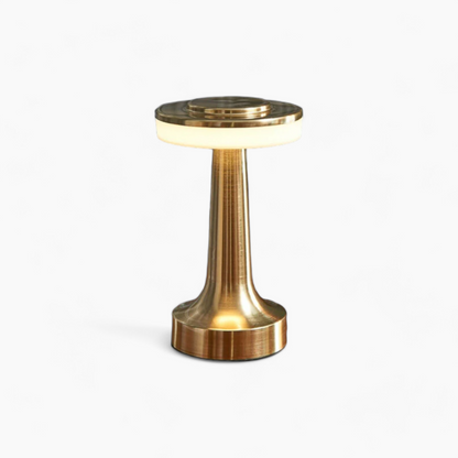 Elegante Tischlampe | Retro Bar Design mit Dimmfunktion | Kabellose LED Tischleuchte für Stilvolle Beleuchtung 0
