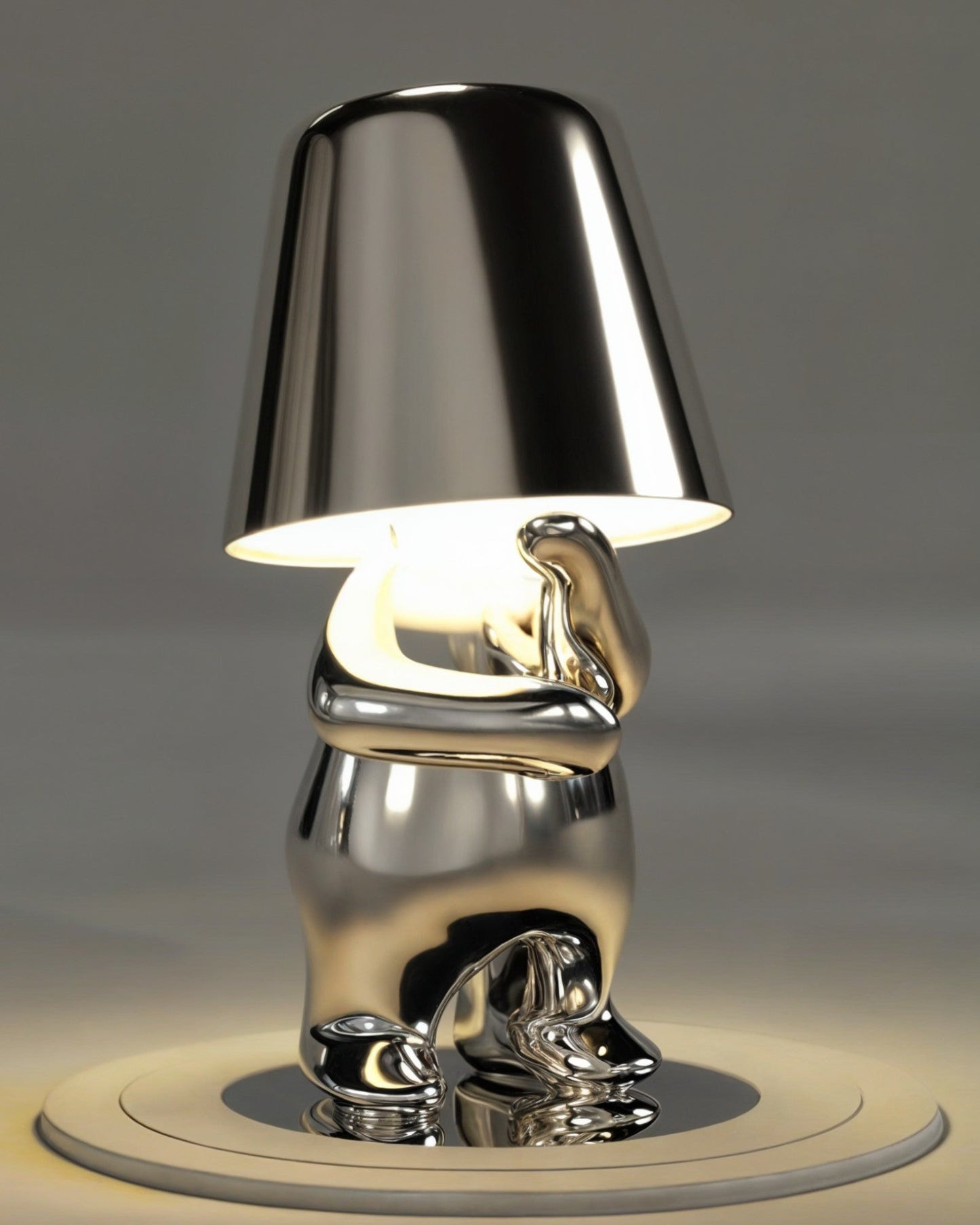 Elegante USB Tischlampe | Dimmbar mit 1800mAh Akku für Flexibles Licht 10