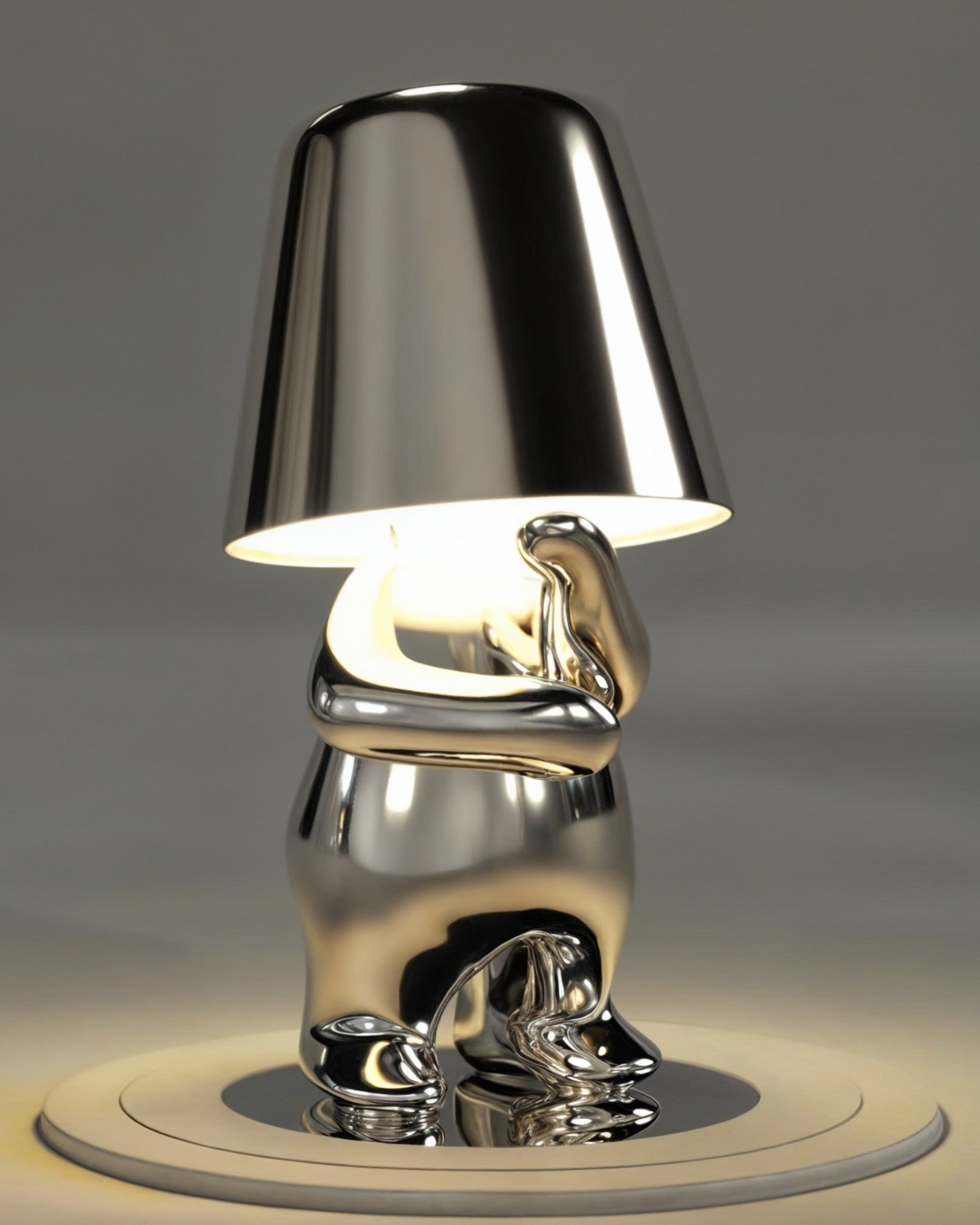 Elegante USB Tischlampe | Dimmbar mit 1800mAh Akku für Flexibles Licht 10