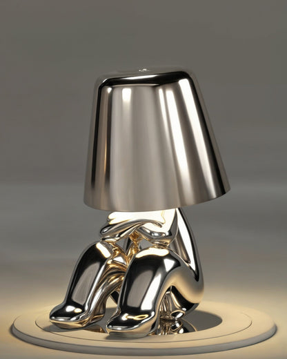 Elegante USB Tischlampe | Dimmbar mit 1800mAh Akku für Flexibles Licht 11