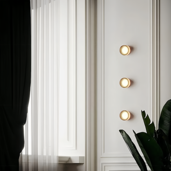 Elegante Wandleuchte Innen mit Warmweißem Licht | Robuste Wandlampe mit Schalter für Gemütliche Atmosphäre 3