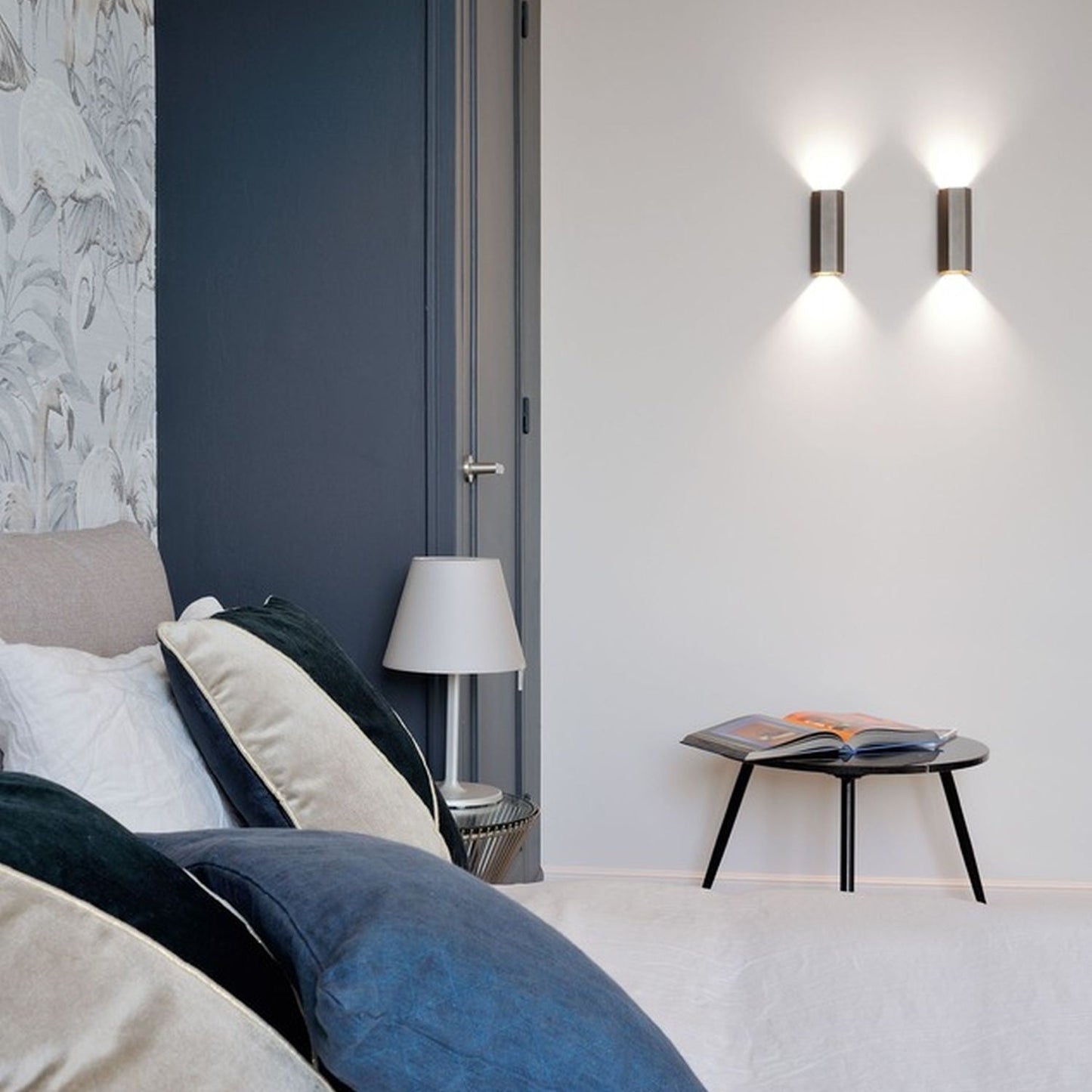 Elegante Wandleuchte | Hexagon Mini-Wandleuchte mit Gold-Finish | Stilvolle Beleuchtung für Wohnräume 3