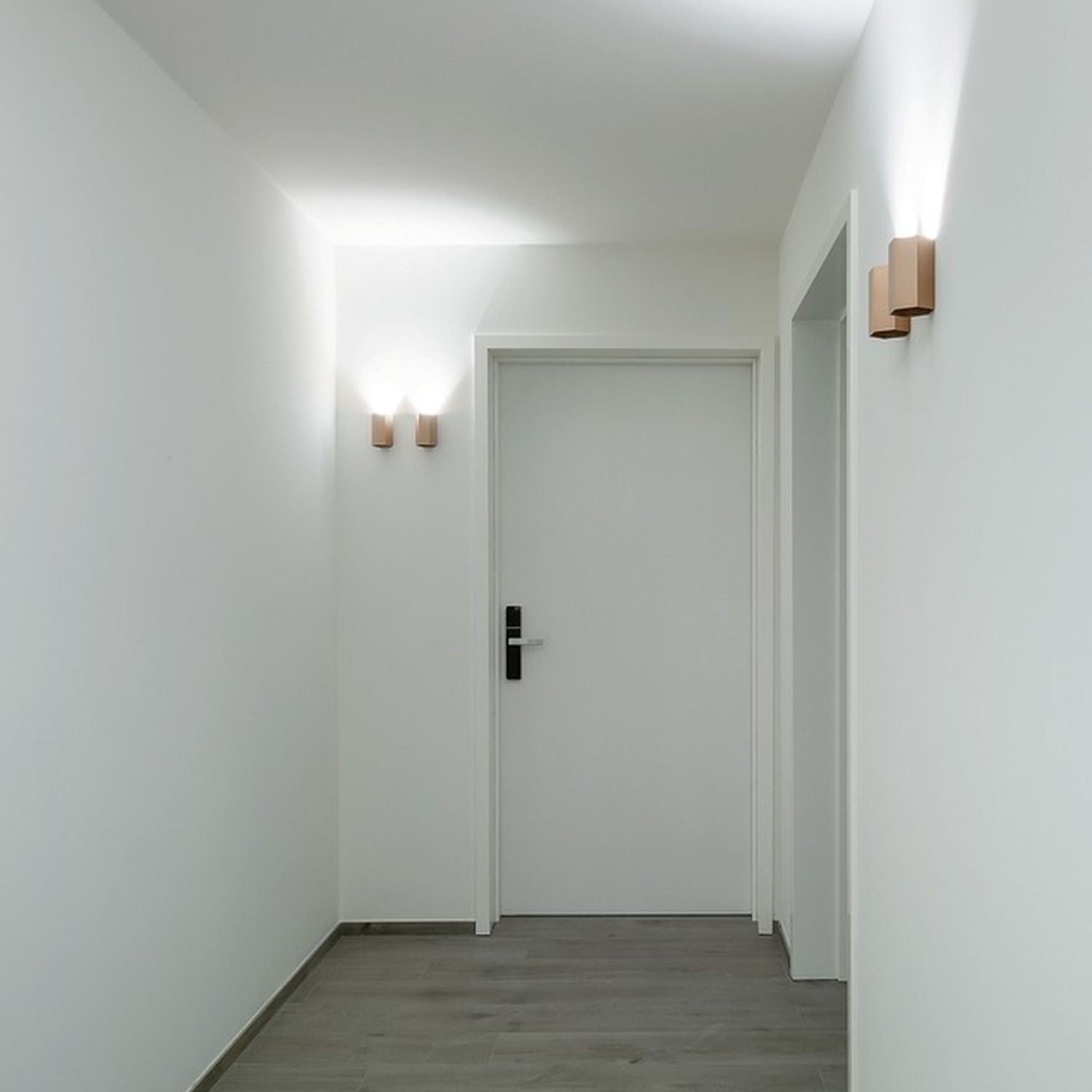 Elegante Wandleuchte | Hexagon Mini-Wandleuchte mit Gold-Finish | Stilvolle Beleuchtung für Wohnräume 5