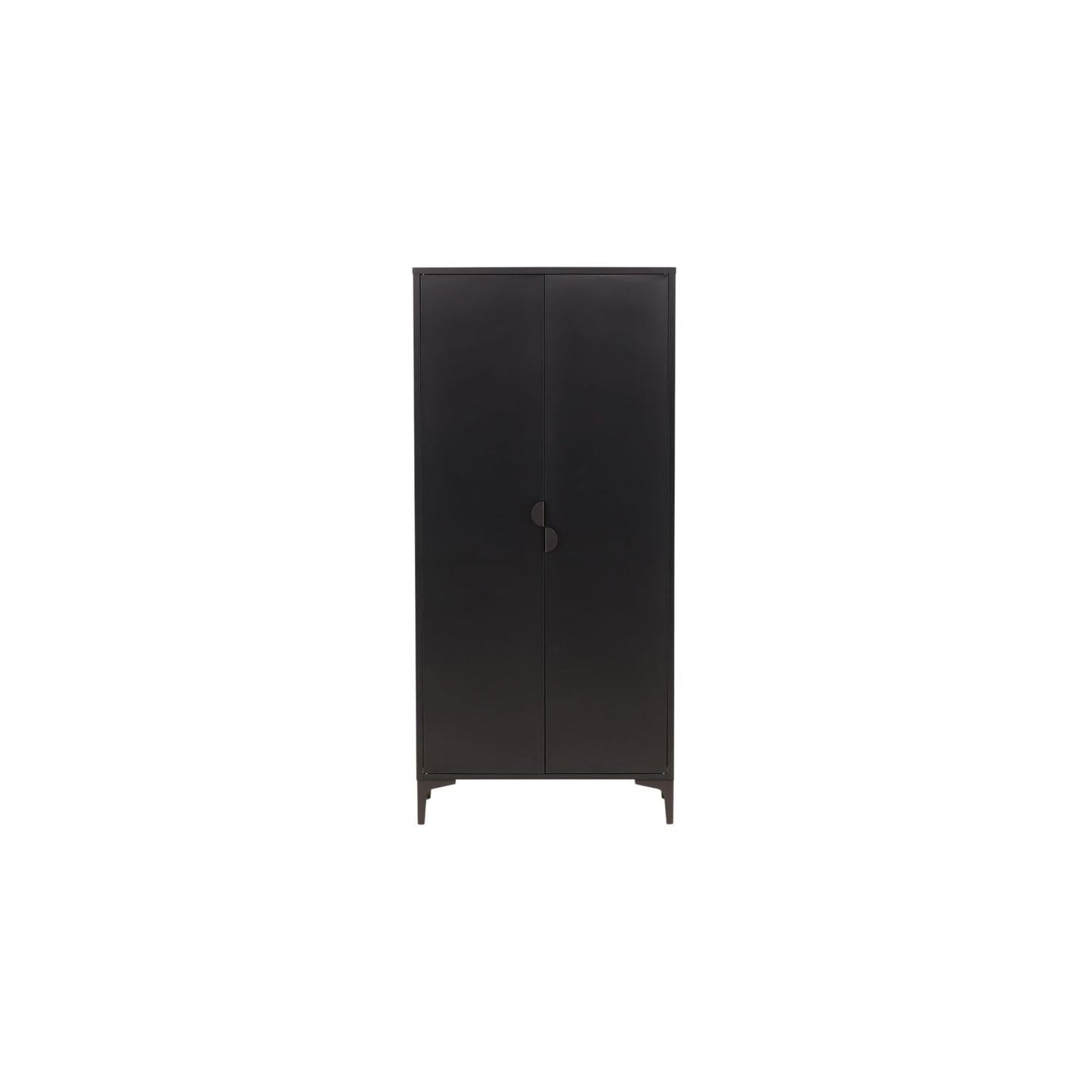 Eleganter Kleiderschrank Piring | Moderner Stauraum mit 4 Einlegeböden | Robuster Stahl für Stil und Funktionalität 0