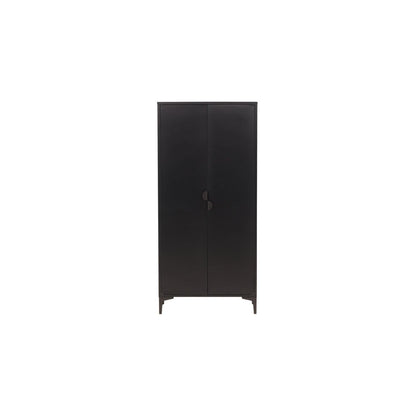Eleganter Kleiderschrank Piring | Moderner Stauraum mit 4 Einlegeböden | Robuster Stahl für Stil und Funktionalität 0