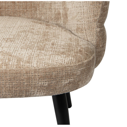 Eleganter Lounge Chair | Runde, Weich Gepolsterte Form für Höchsten Komfort | Stilvolles Creme Design für Modernes Wohnen 7