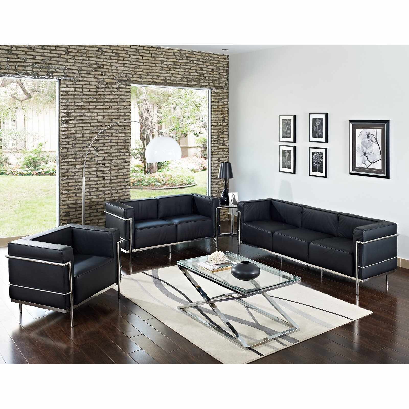 Eleganter Sessel im LC3-Stil mit Hochwertigem Leder & Verchromtem Stahlrahmen | Modernes Design für Stil und Komfort 5