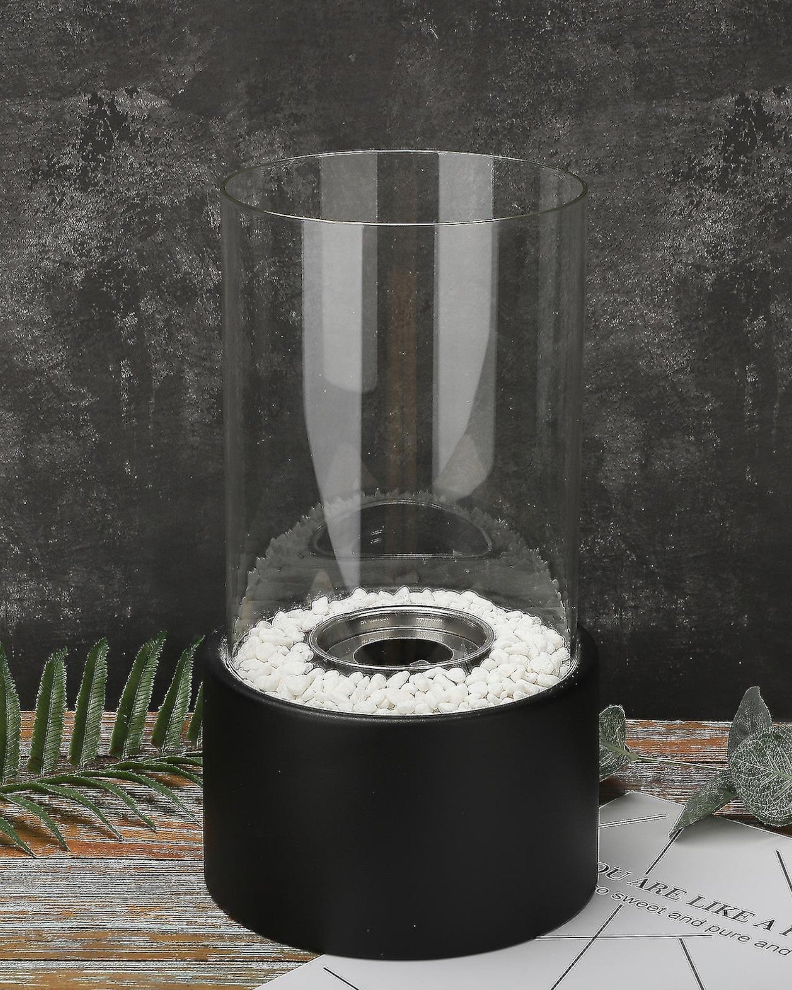 Ewige Flamme | Öllampe aus Metall & Glas mit offener Flamme | Elegantes Design für romantische Abende 7