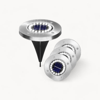 Gartenlampen Deluxe | Hochwertige Solar Gartenleuchten mit Automatischer Ein/Aus-Funktion | IP65 Wasserdicht für Stimmungsvolle Außenbeleuchtung 0