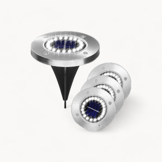 Gartenlampen Deluxe | Hochwertige Solar Gartenleuchten mit Automatischer Ein/Aus-Funktion | IP65 Wasserdicht für Stimmungsvolle Außenbeleuchtung 0