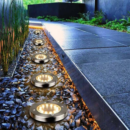 Gartenlampen Deluxe | Hochwertige Solar Gartenleuchten mit Automatischer Ein/Aus-Funktion | IP65 Wasserdicht für Stimmungsvolle Außenbeleuchtung 2