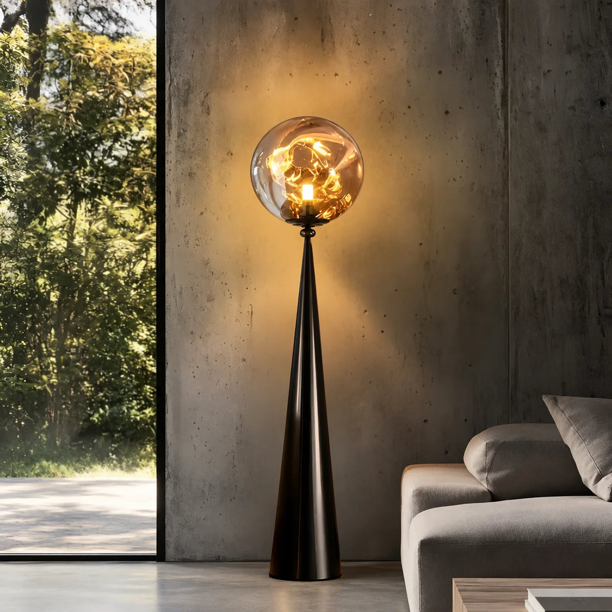 Sage LED Stehlampe aus Eisen mit wechselbarer Farbtemperatur