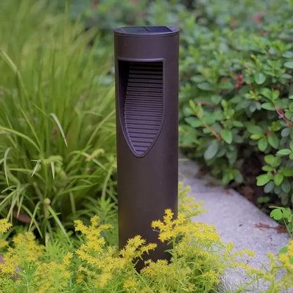 Vela LED Solar-Pollerleuchten für Garten und Gehweg