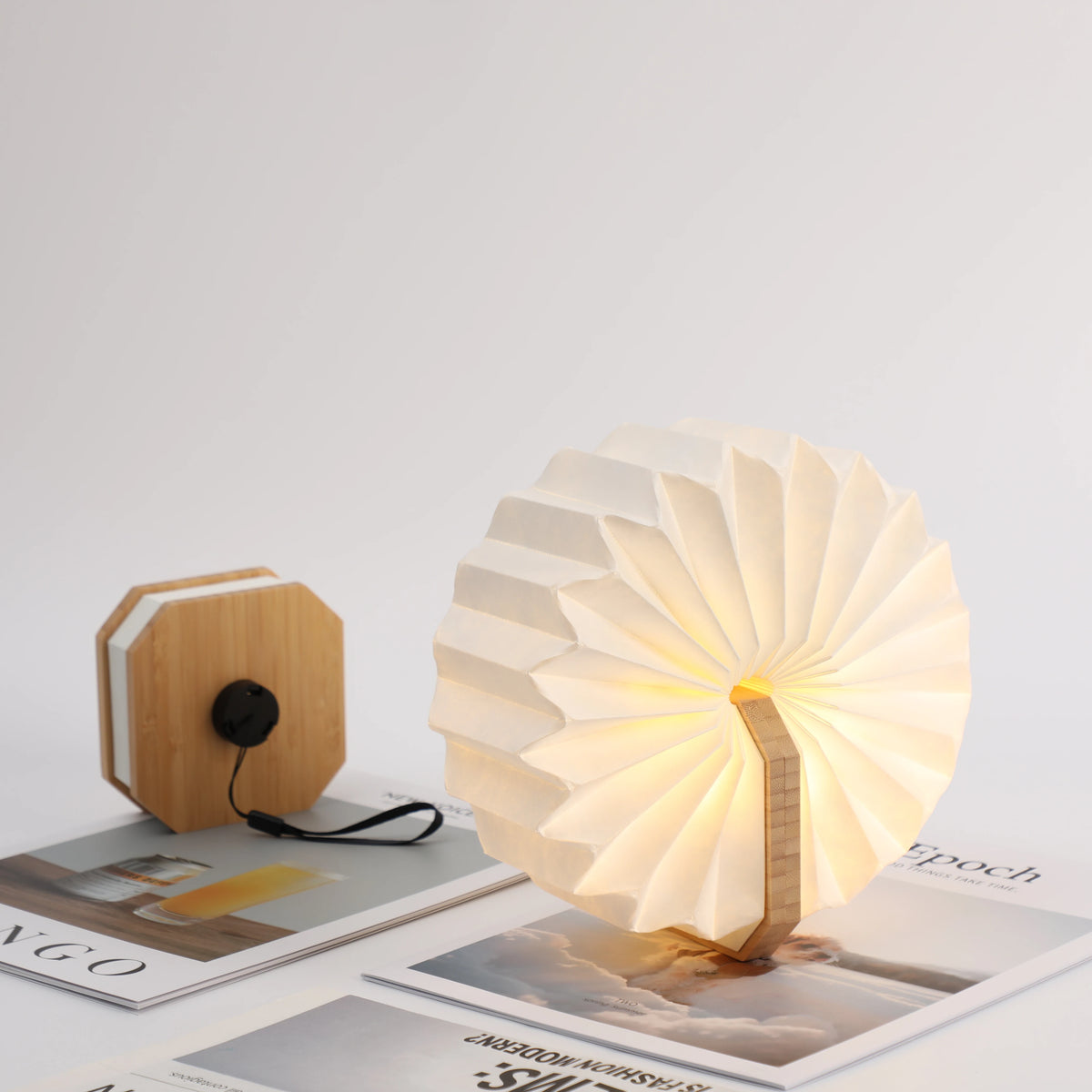 Tavo LED Faltlampe Detailansicht