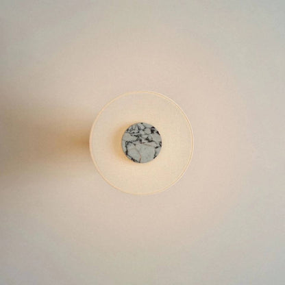 Luna Marmor Tischlampe - Detailansicht