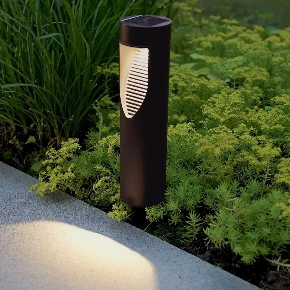 Vela LED Solar-Pollerleuchten für Garten und Gehweg
