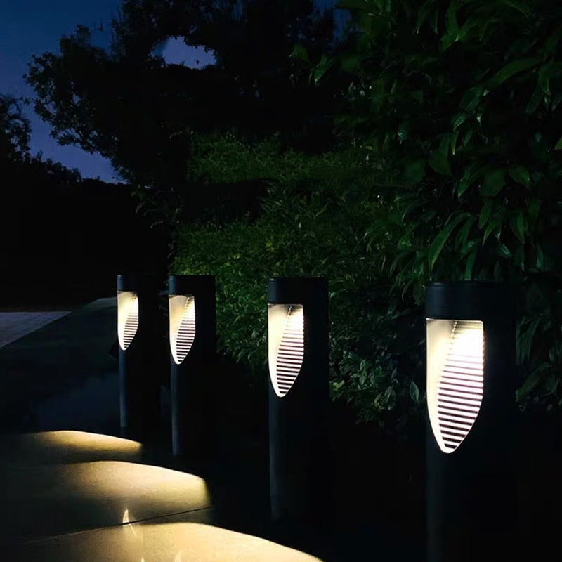 Vela LED Solar-Pollerleuchten für Garten und Gehweg