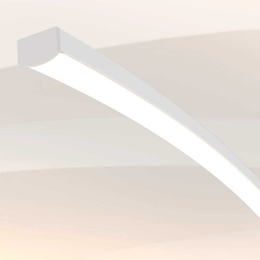 Arco LED Bogenlampe mit Fußschalter-Dimmer