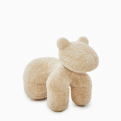 Kleiner Lammhocker | Kinderhocker mit Flauschigem Design für Spaß und Sicherheit 3