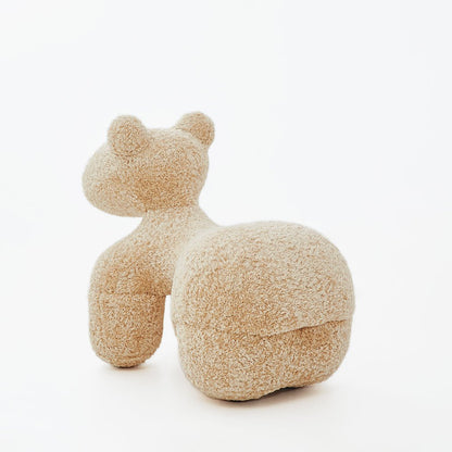 Kleiner Lammhocker | Kinderhocker mit Flauschigem Design für Spaß und Sicherheit 4