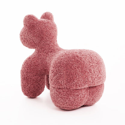 Kleiner Lammhocker | Kinderhocker mit Flauschigem Design für Spaß und Sicherheit 6