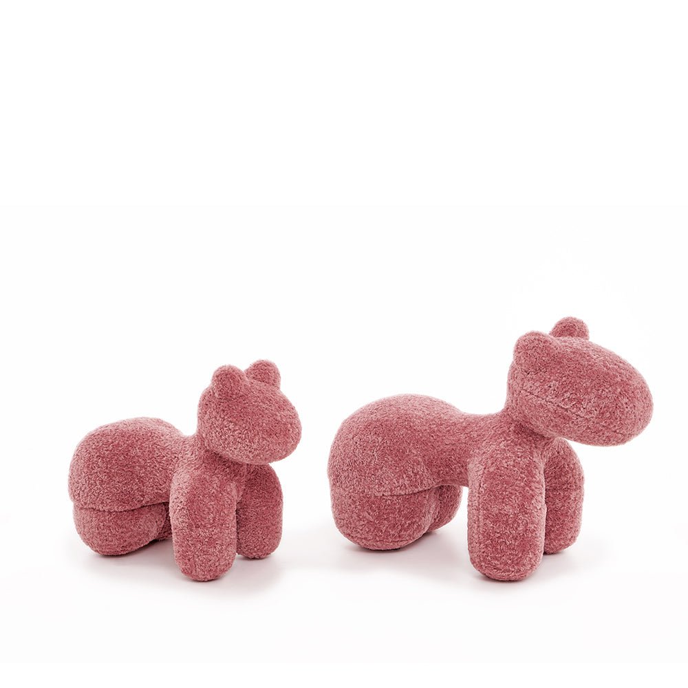 Kleiner Lammhocker | Kinderhocker mit Flauschigem Design für Spaß und Sicherheit 7