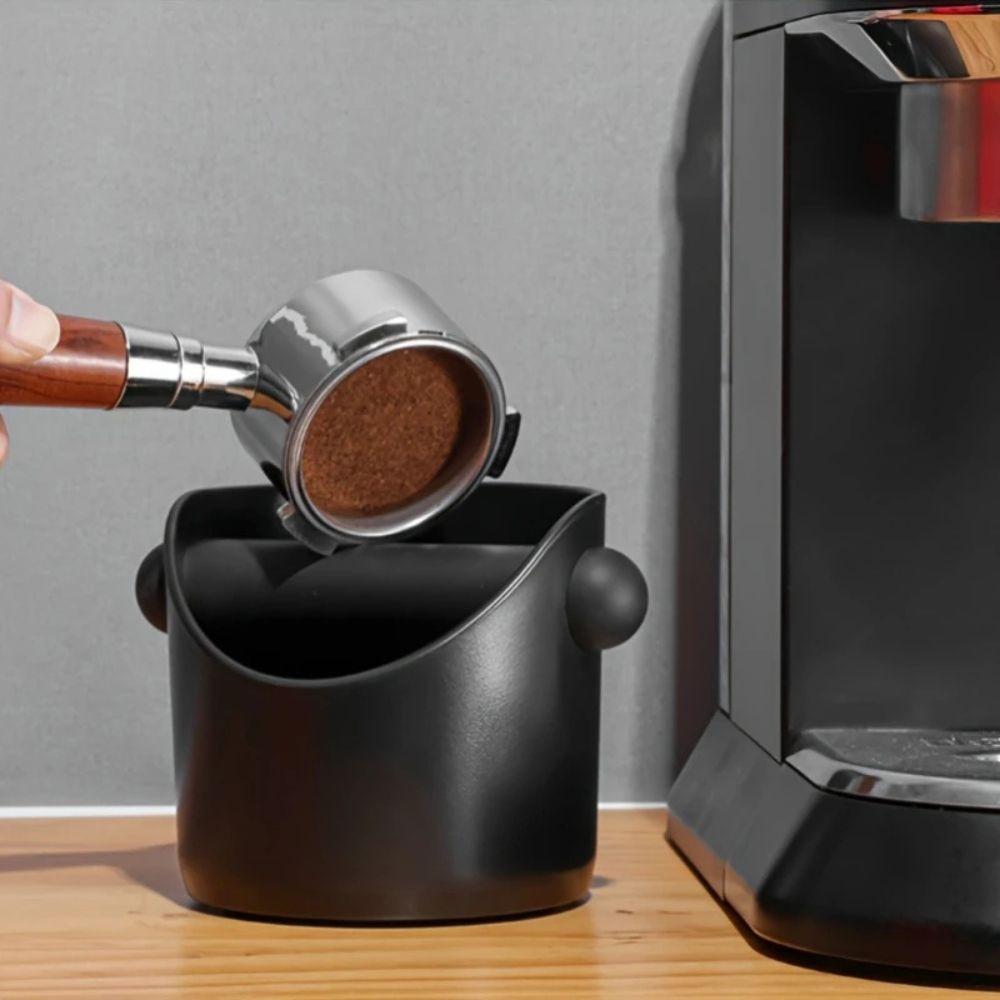 Kompakter Kaffeesatzbehälter aus ABS mit Rutschfester Basis | Saubere Lösung für Kaffeeliebhaber 1