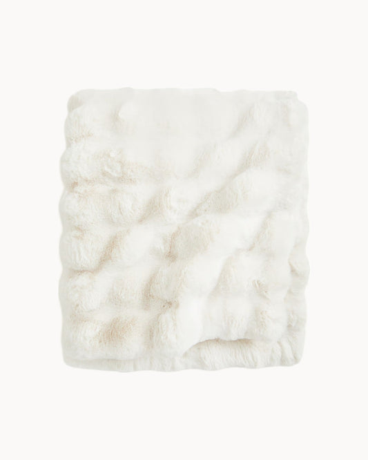 Kuscheldecke | Flauschiges Plaid aus 100% Recycled Polyester | Gemütliche Decke für Sofa und Bett 0